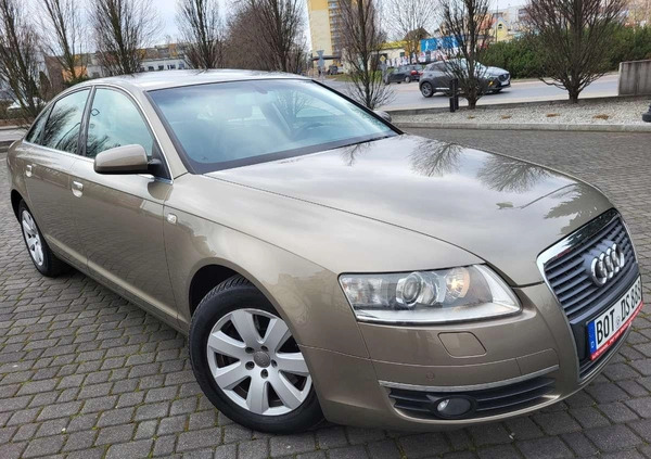 Audi A6 cena 23900 przebieg: 220000, rok produkcji 2008 z Gniew małe 436